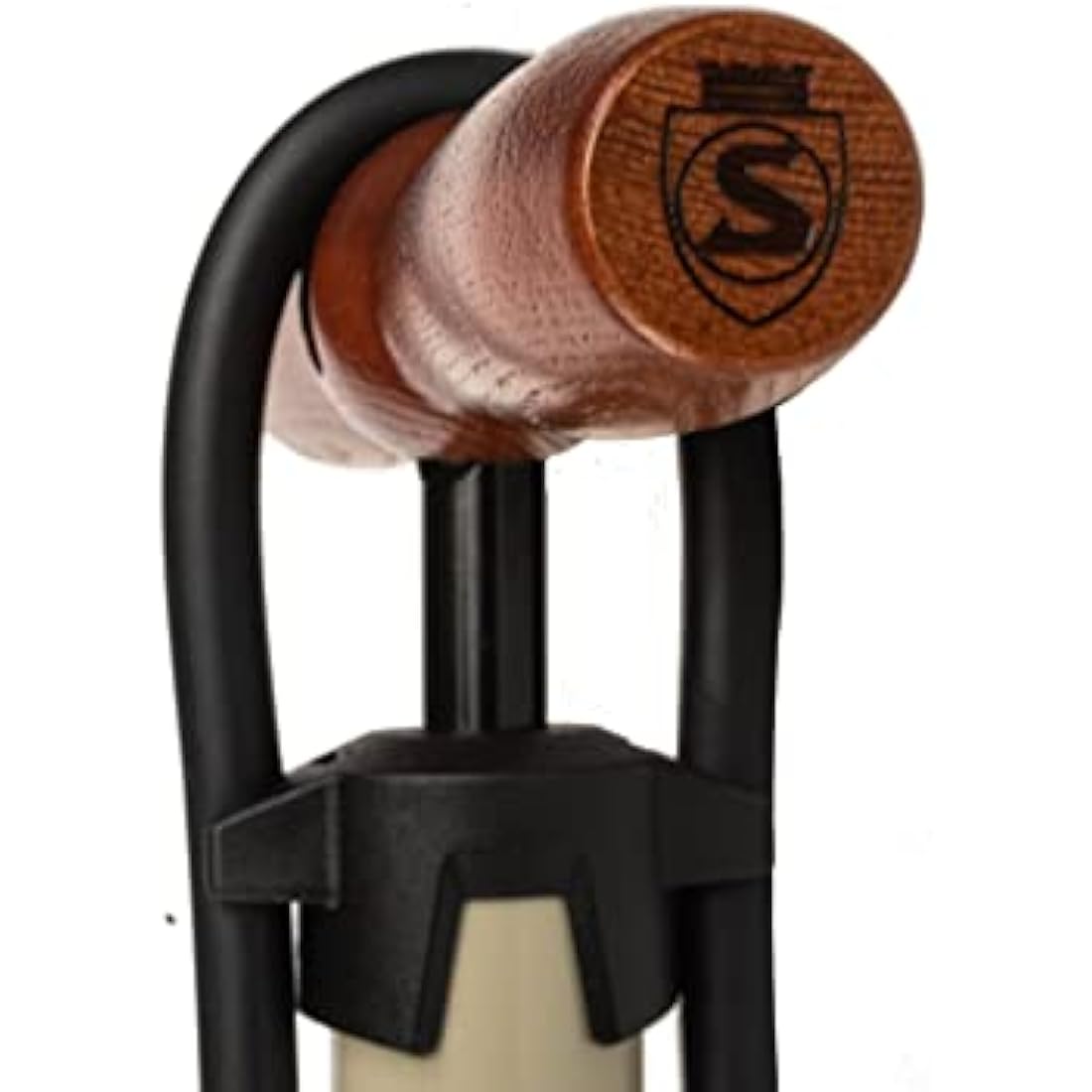Silca Terra Floor Pump – 120 PSI Aluminum Pump with Ash Wood Handle