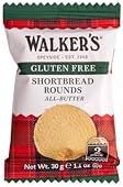 Walker's Gluten Free Pure Butter Shortbread Rounds - 60 Pack (30g)