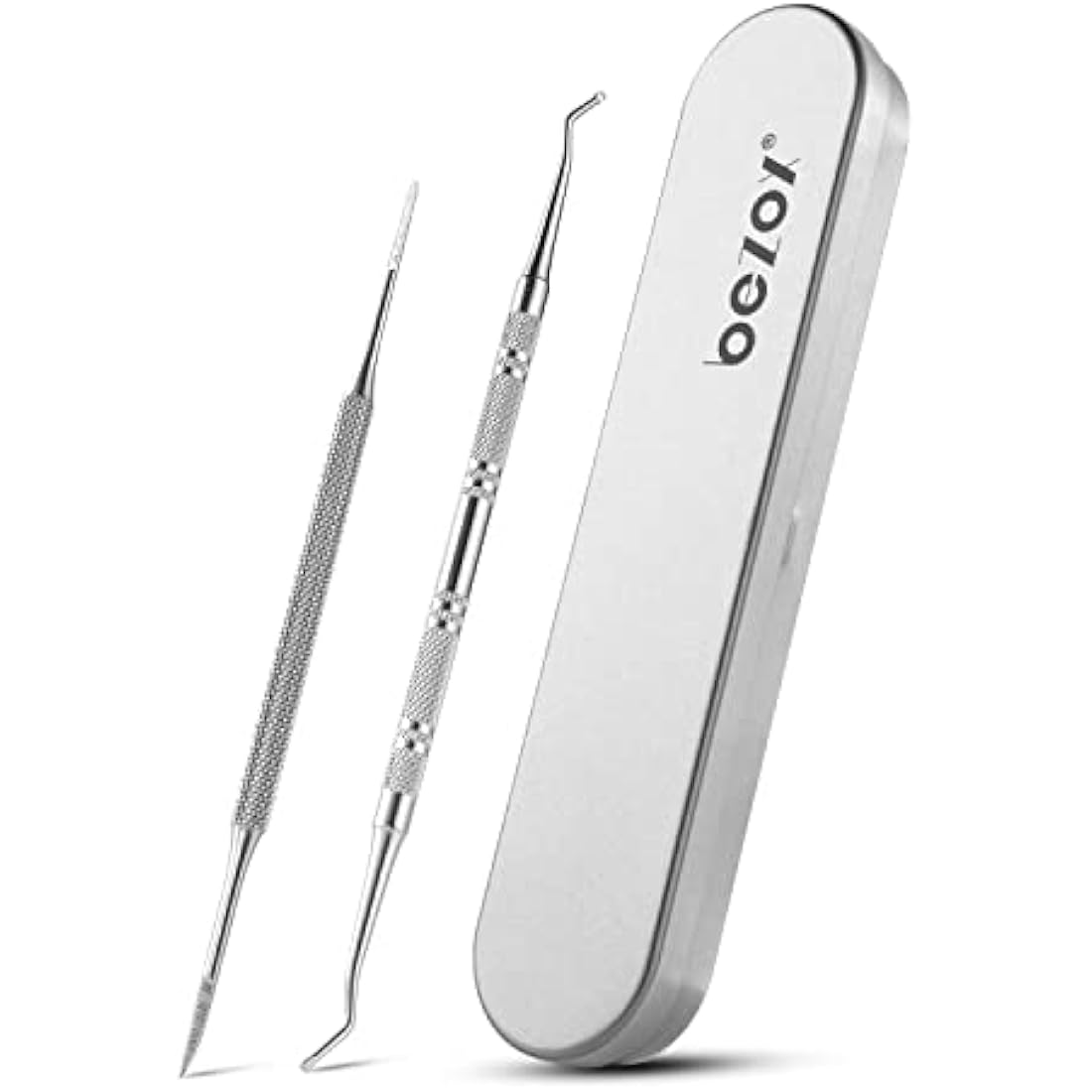 BEZOX Ingrown Toenail File and Lifter Set – Stainless Steel Podiatry Kit