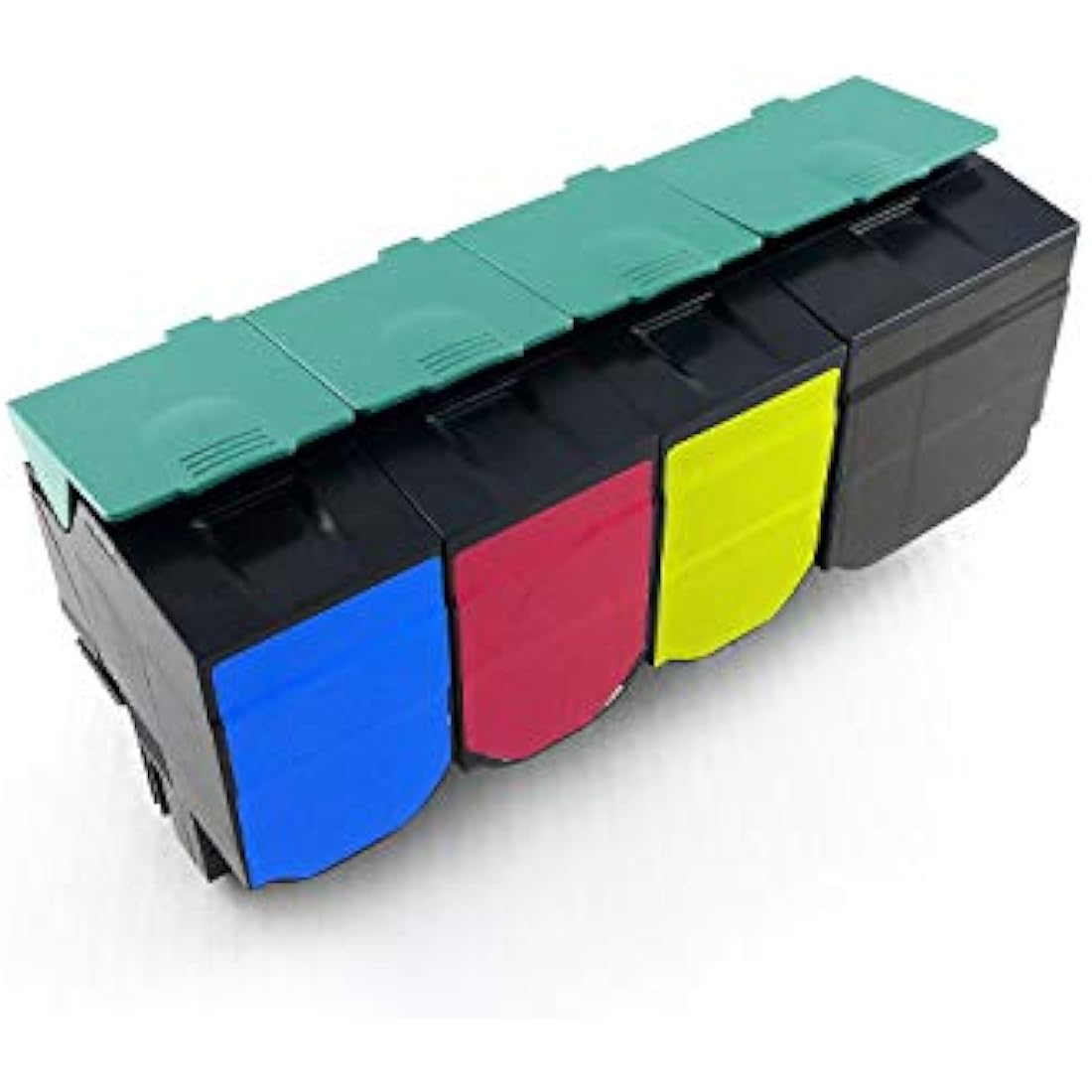 Green2Print Remanufactured Toner Set for Lexmark X543 X544 C540 | 4 Pack