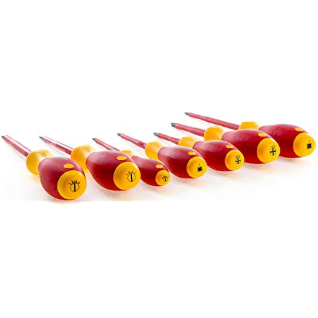 Wiha 32097 7-Piece Insulated SoftFinish Screwdriver Set - 1000V Rated