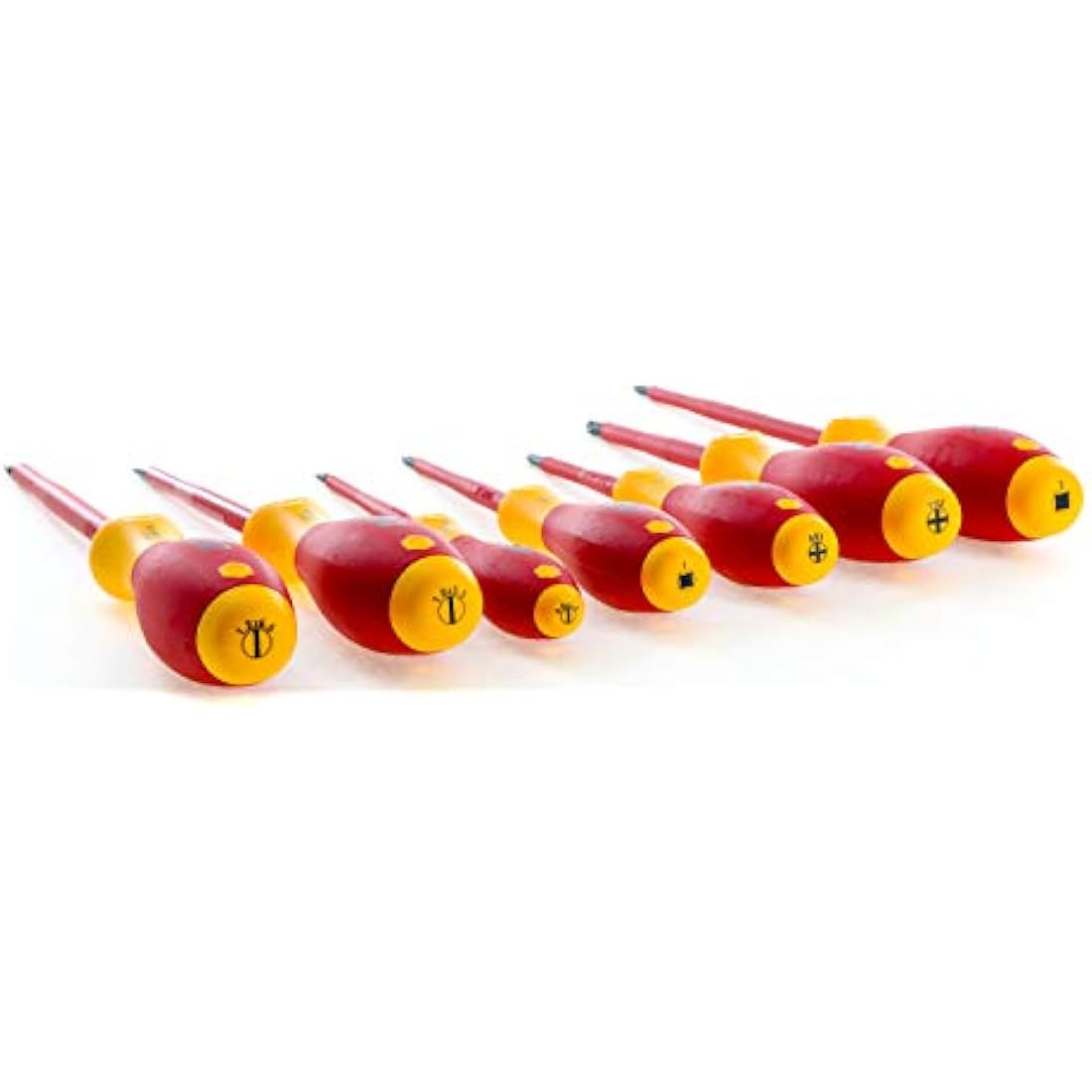 Wiha 32097 7-Piece Insulated SoftFinish Screwdriver Set - 1000V Rated