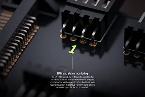 Noctua NA-FH1 8-Channel PWM Fan Hub – 12V/5V Magnetic Splitter Board