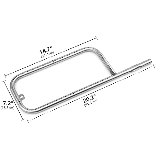 Onlyfire Stainless Steel Burner Tube for Weber Q200 & Q2000 Series