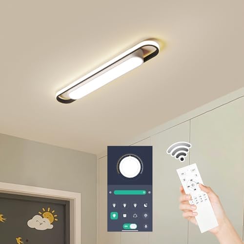 Jolof Store Modern Smart LED Ceiling Light | Dimmable 72cm Flush Mount
