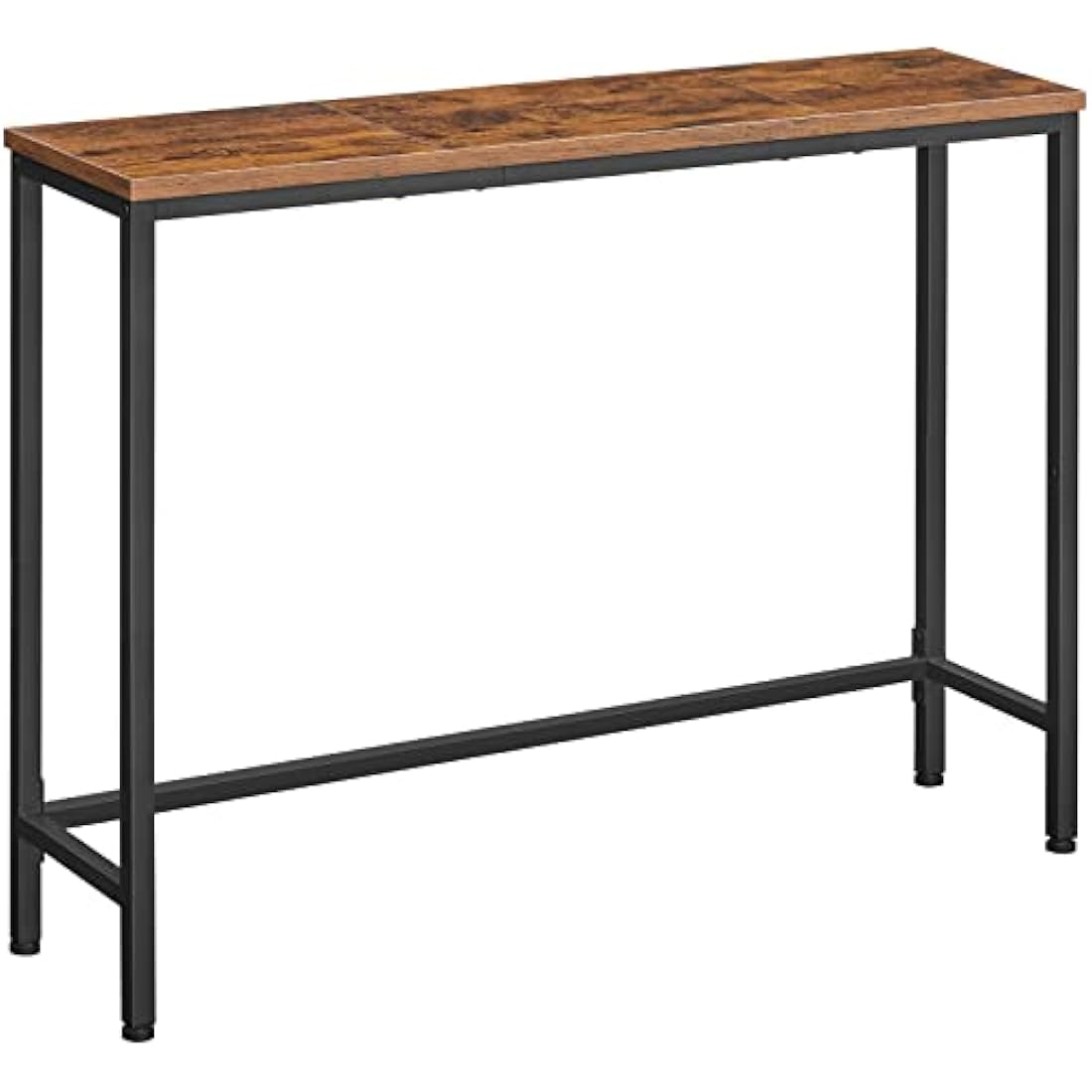 HOOBRO Narrow Console Table – 100cm Slim Industrial Sofa Table