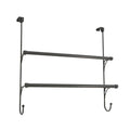 Libbi Lou Over Door Towel Rail Rack – Hanging Bathroom Storage Hooks