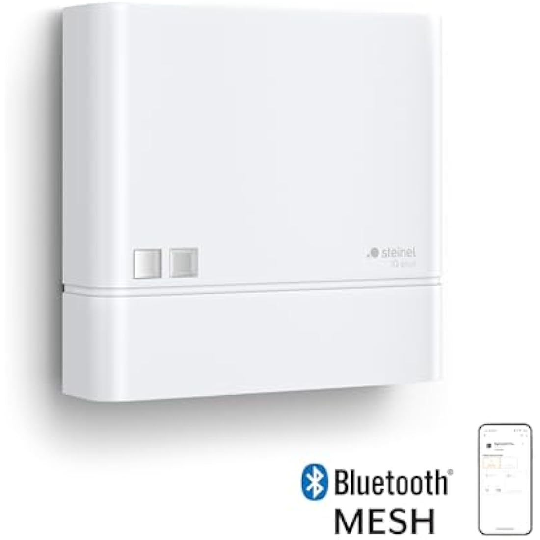 Steinel NightmatIQ Plus Twilight Sensor | Smart App Control - White