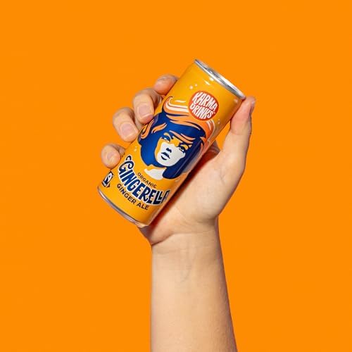 Karma Drinks Gingerella Organic Ginger Ale - 24 x 250ml Cans