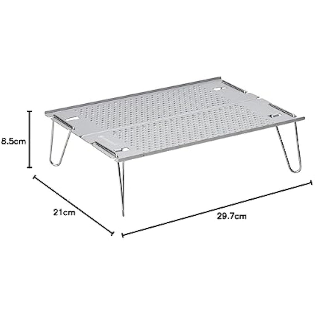 Snow Peak Ozen Solo Table – Ultralight Aluminium Backpacking Table
