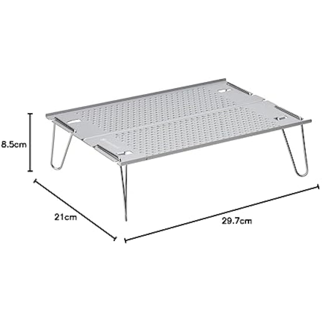 Snow Peak Ozen Solo Table – Ultralight Aluminium Backpacking Table