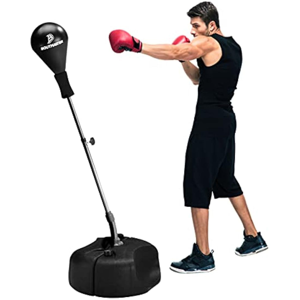 Jolof Store Punching Bag with Stand | Adjustable Height Boxing Set