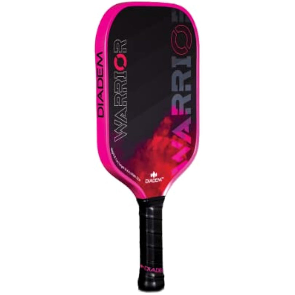 Diadem Warrior Pickleball Paddle | 19mm 3X L-Core Carbon Fiber Face