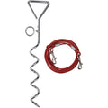 Cartrend Caravan Dog Tying Stake - Outdoor Ground Anchor for Camping