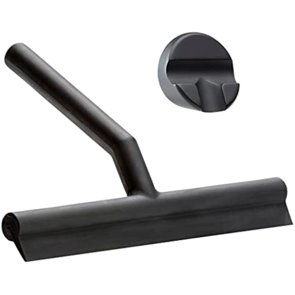 Zone Denmark Solo Shower Squeegee with Magnetic Holder - Black, 21cm