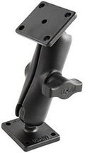RAM Mount RAM-B-141 Adjustable Arm with Dual Square AMPS Bases