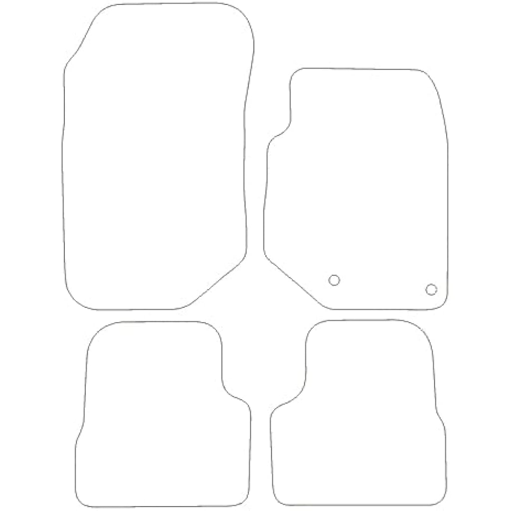 Tailored Car Mats for Vauxhall Corsa F 2019+ | Charcoal Carpet