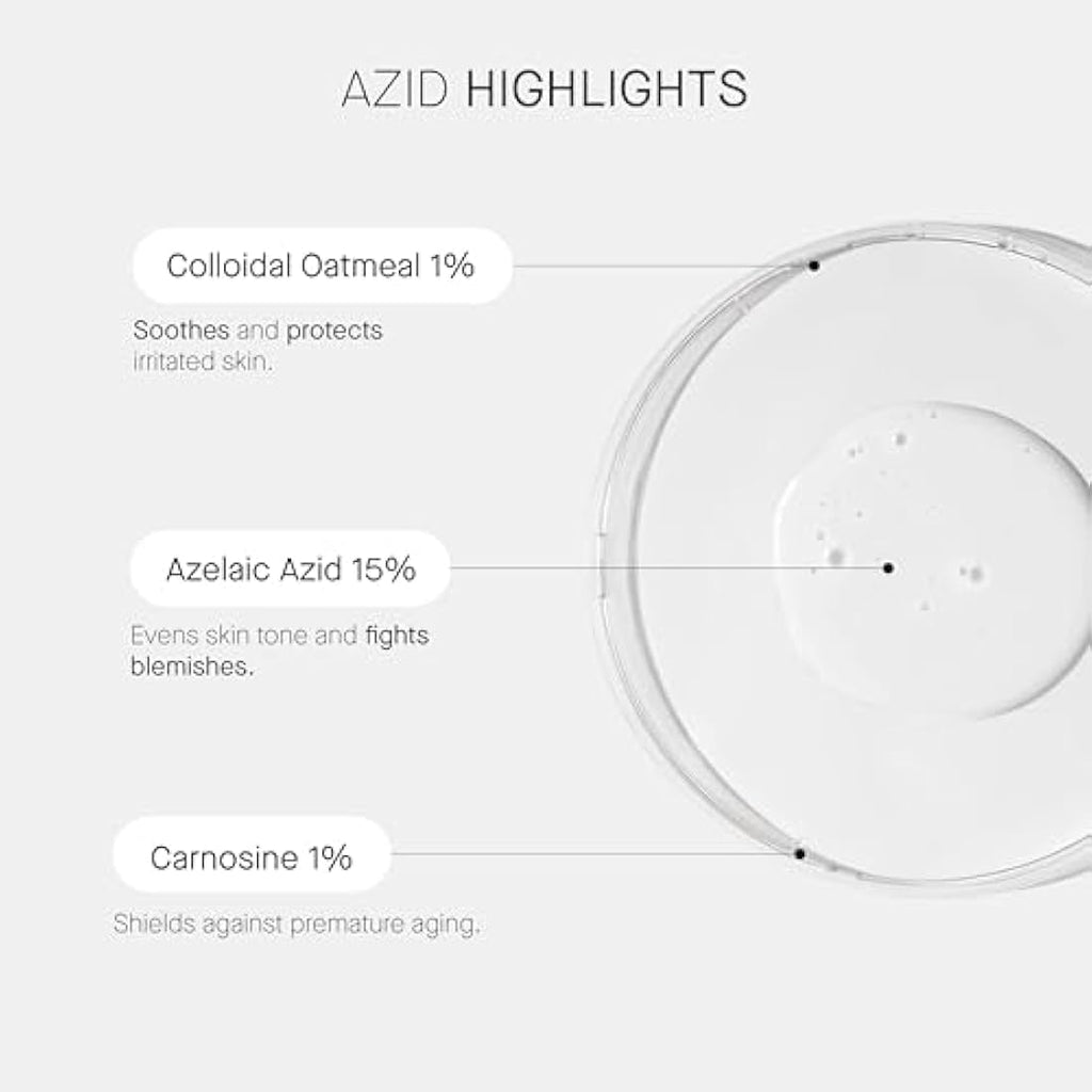 Theramid Azid 15% Azelaic Acid Treatment | Redness & Oil Control