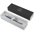 Parker IM Ballpoint Pen – Blue Grey with Chrome Trim, Medium Point