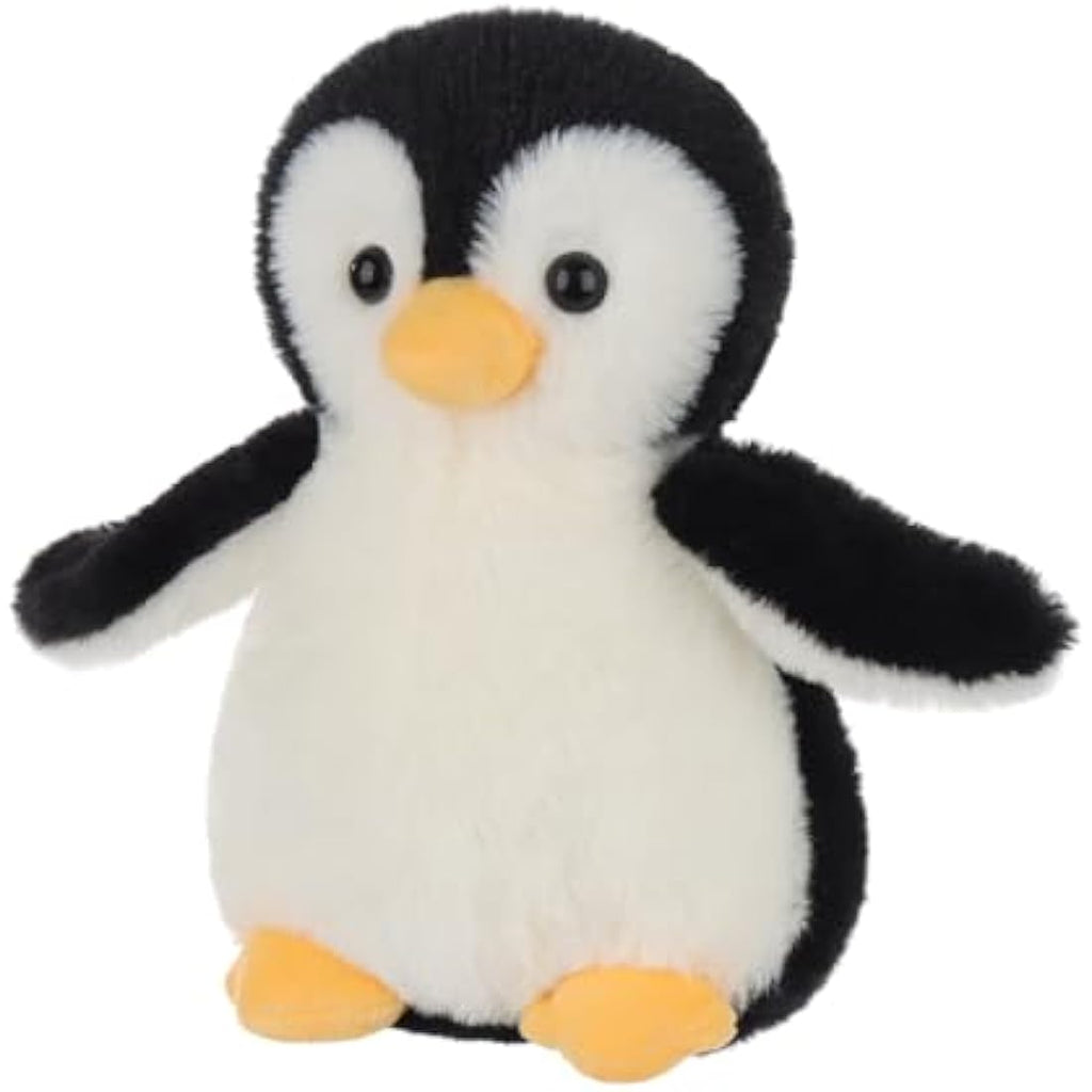 Apricot Lamb Black Penguin Stuffed Animal – 8 Inch Soft Plush Toy