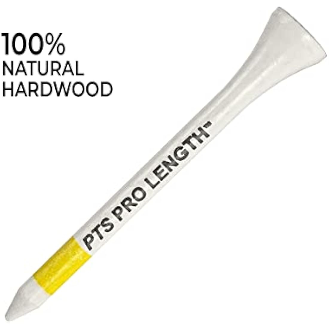 Pride Professional ProLength 2 3/4" Wooden Golf Tees – 100 Count