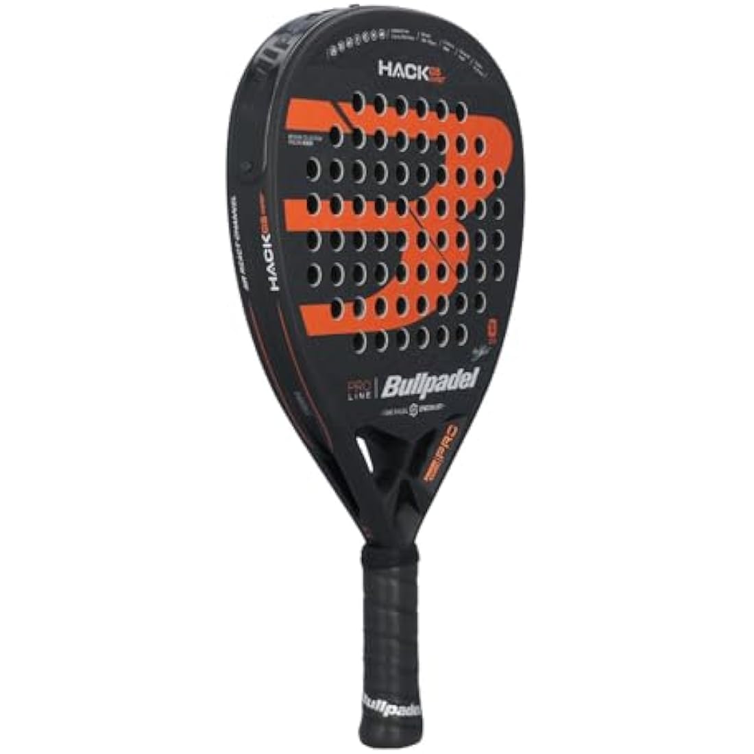 Bullpadel Hack 03 Comfort 24 – Pala de Pádel Diamante para Profesionales