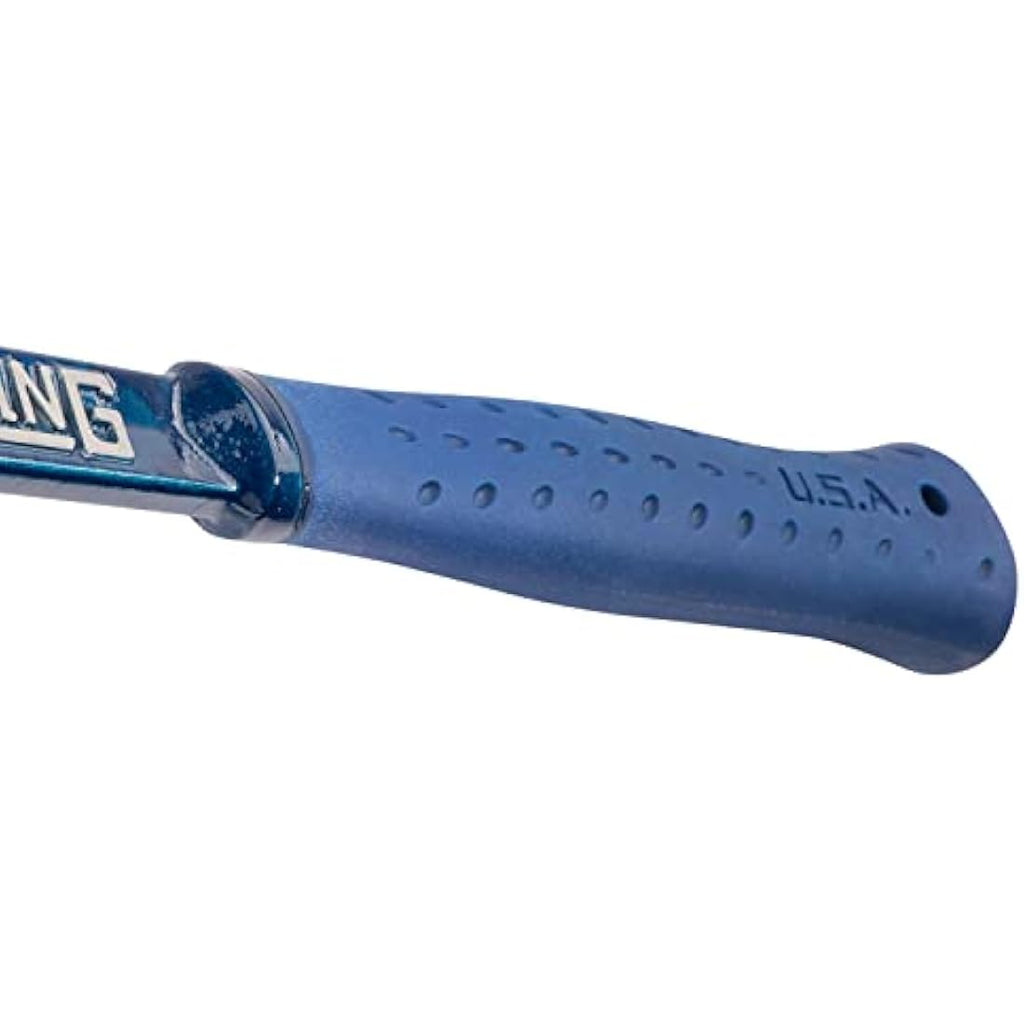 Estwing E6-15SR Ultra Claw Hammer – 15oz Steel Hammer with Blue NVG Grip