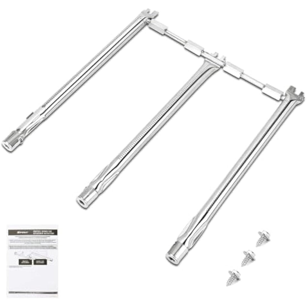GFTIME 69787 Stainless Steel Burner Tubes for Weber Spirit 300 Series