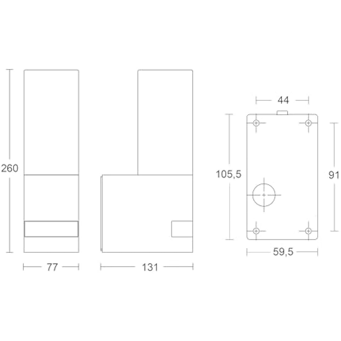 Steinel L 605 S LED Outdoor Wall Light – Motion Sensor – Anthracite