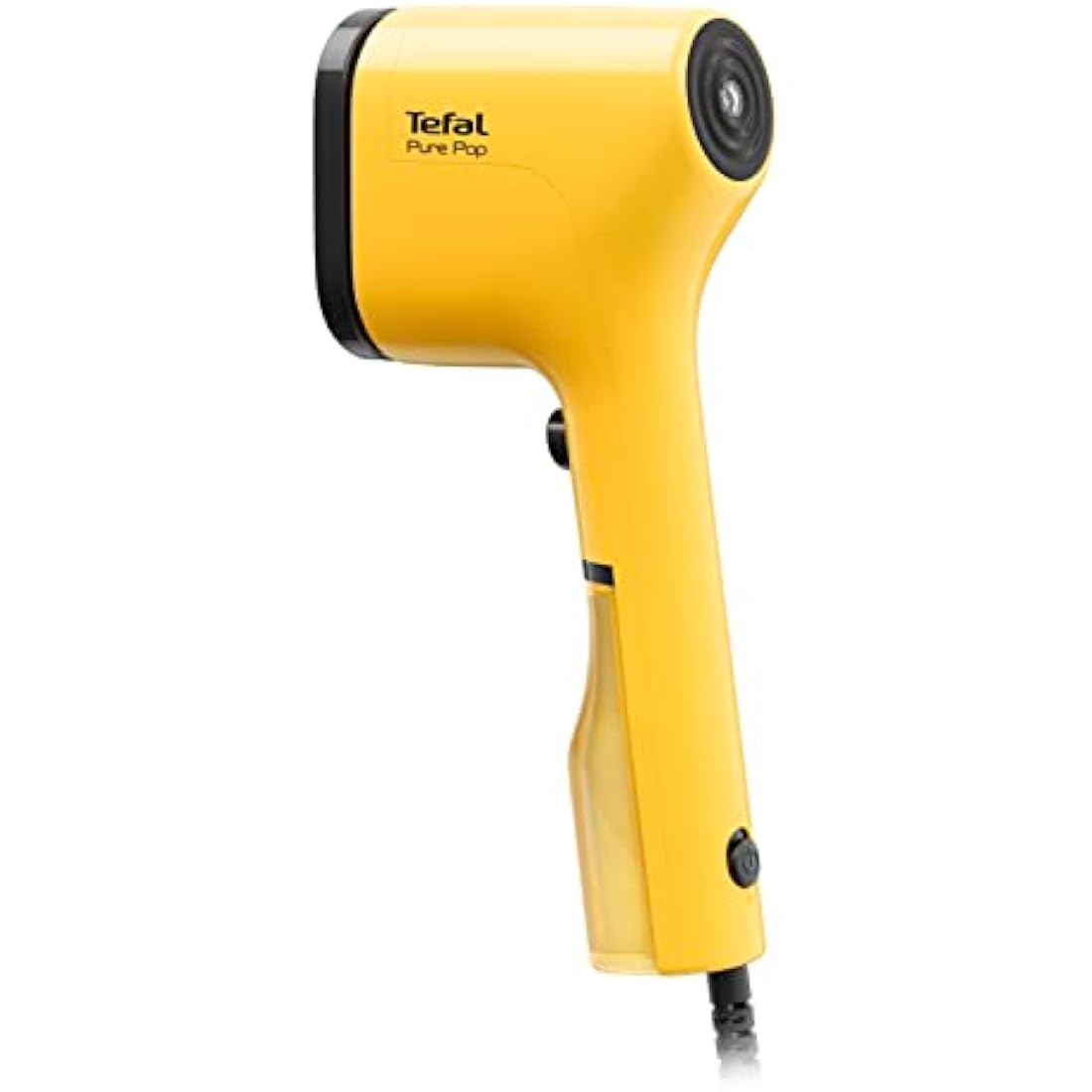 Tefal Pure Pop Handheld Clothes Steamer – Slim Travel Garment Steamer, Yellow