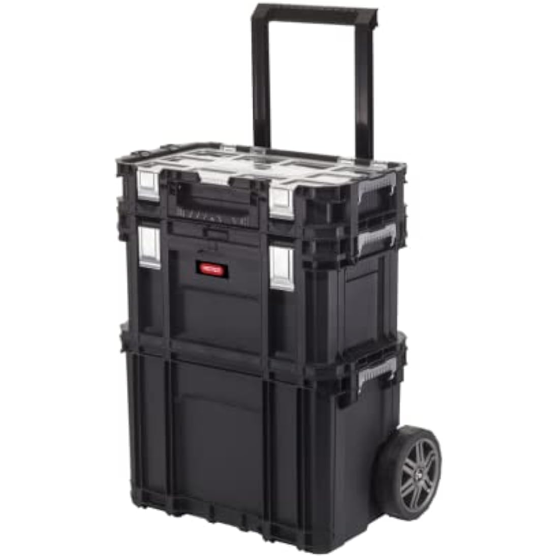 Keter Connect Mobile Workbench – Modular Tool Trolley with Wheels