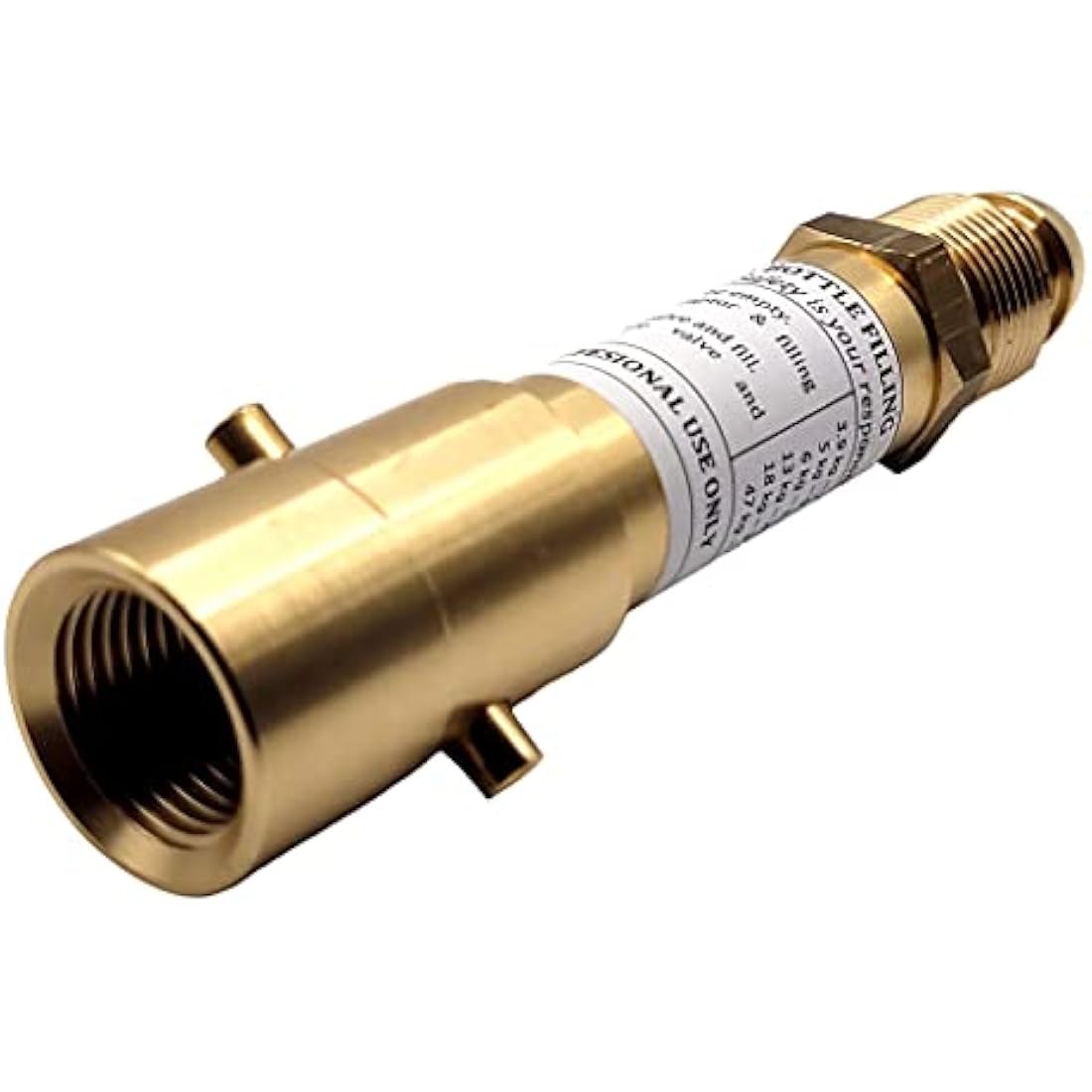 LPG UK Bayonet Propane Gas Bottle Filler Adapter – G5/8