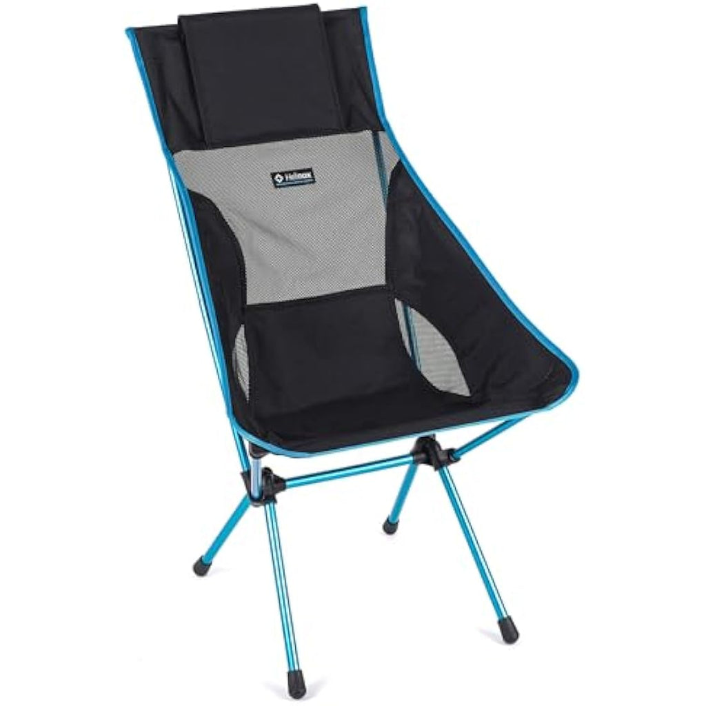 Helinox Sunset Chair – Lightweight High-Back Camping Chair, Black