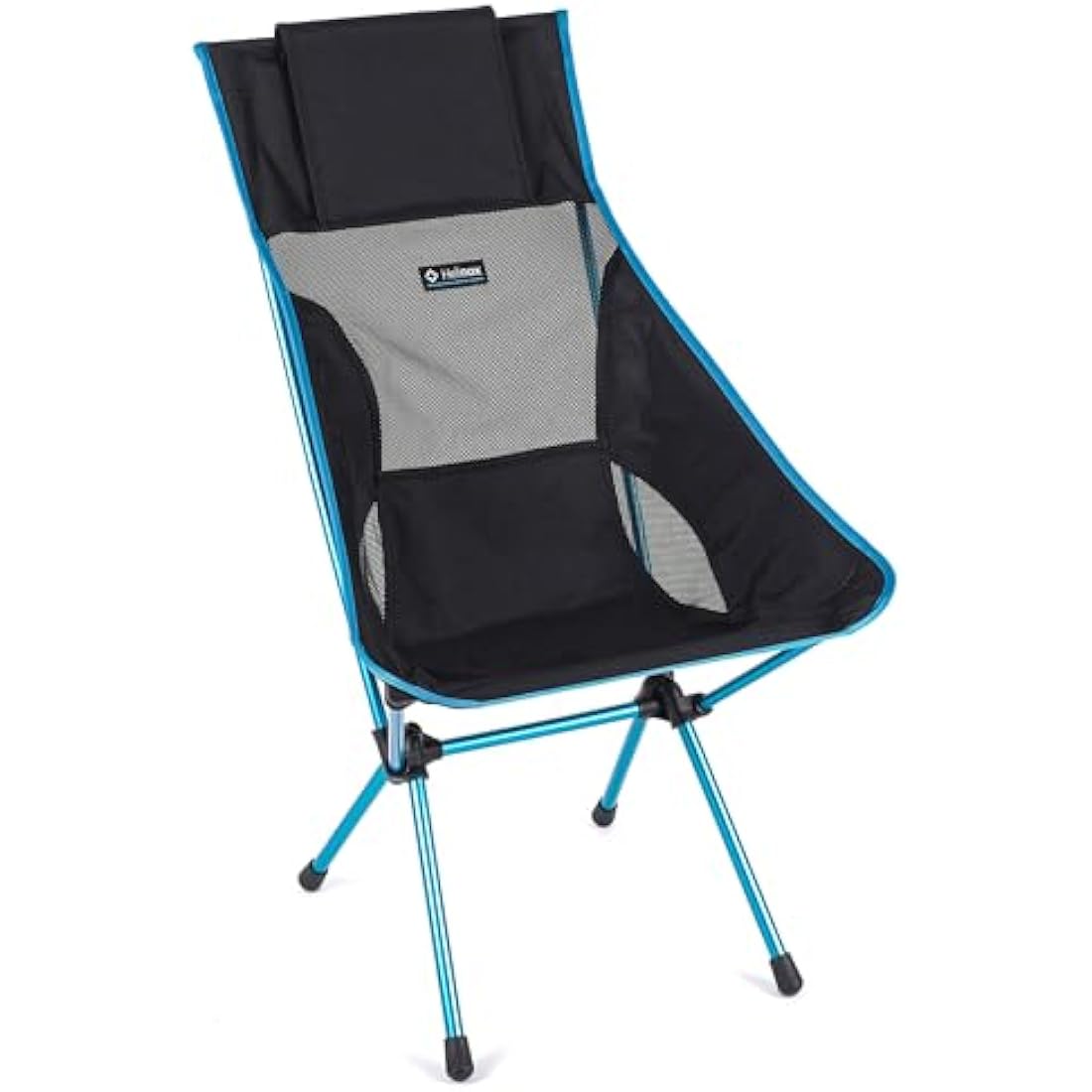 Helinox Sunset Chair – Lightweight High-Back Camping Chair, Black