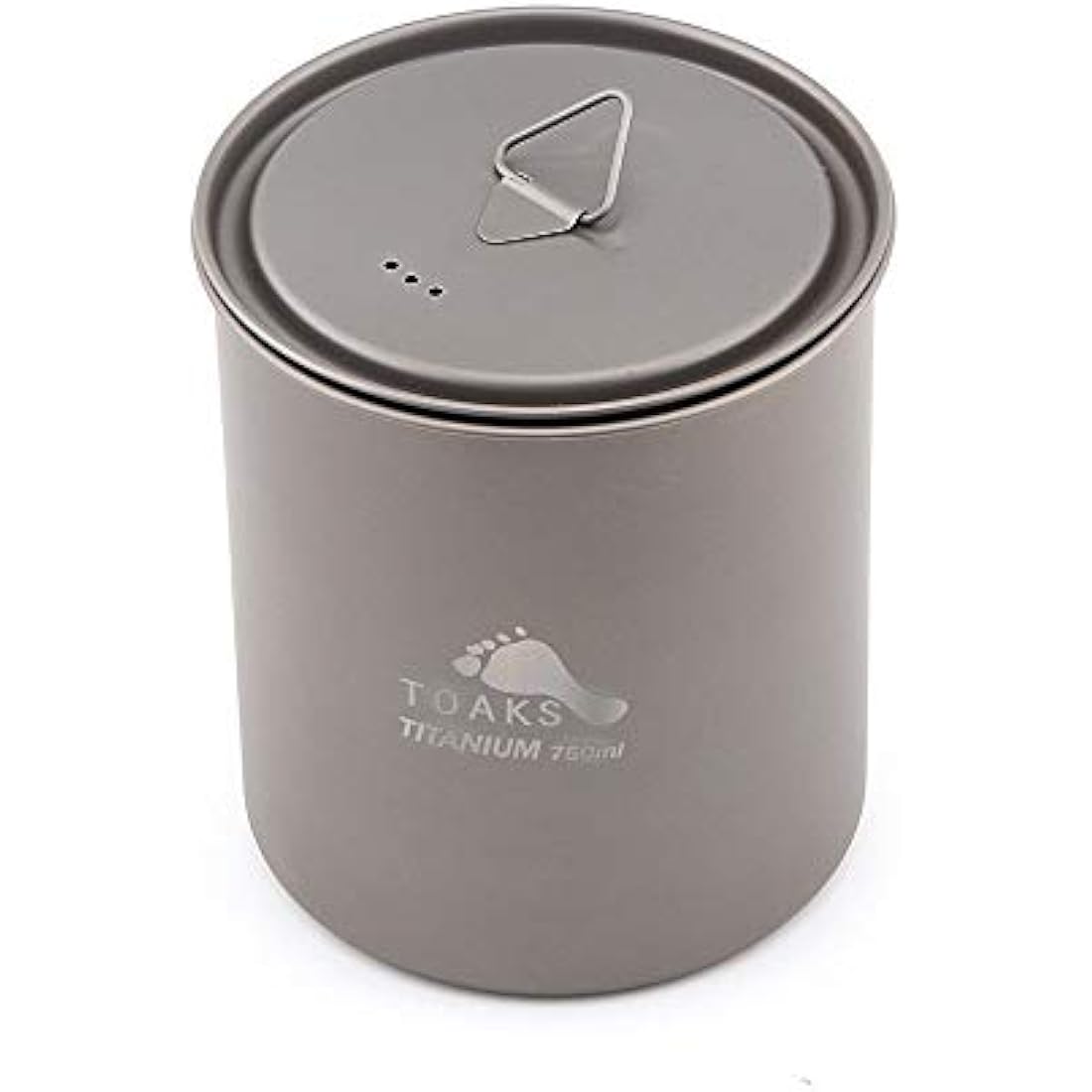 TOAKS Titanium 750ml Camping Pot | Ultralight Backpacking Cookware