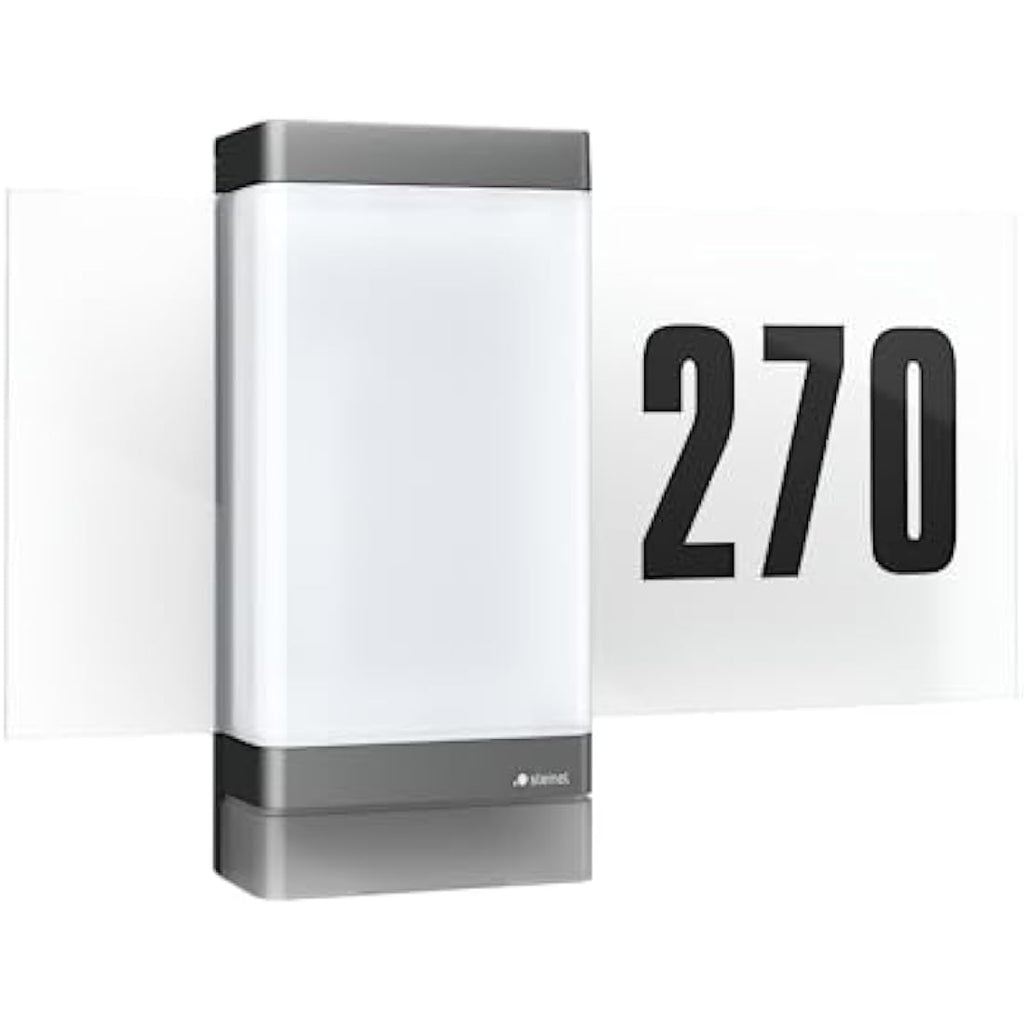 Steinel L 270 SC Smart LED House Number Light – Motion Sensor Wall Lamp