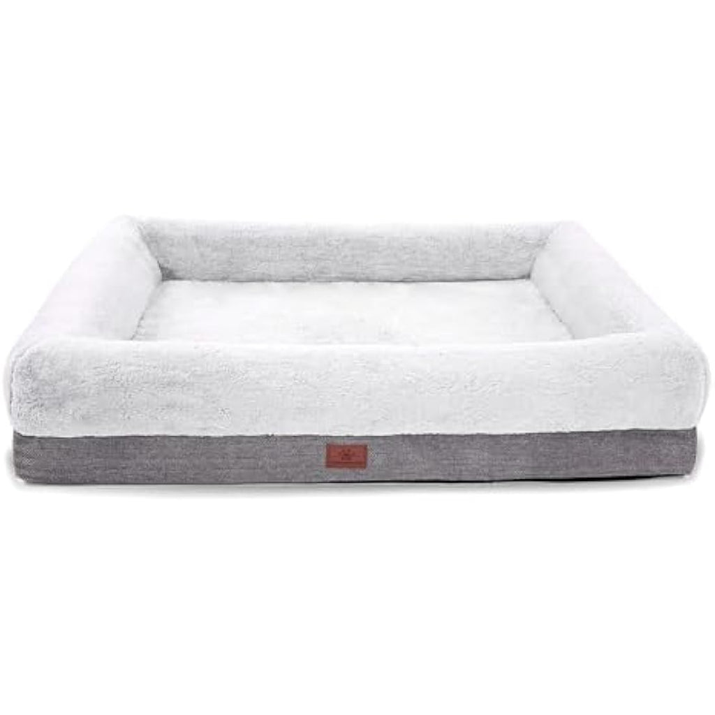 Rusefar Orthopedic Dog Bed – Waterproof Washable Large Pet Bed