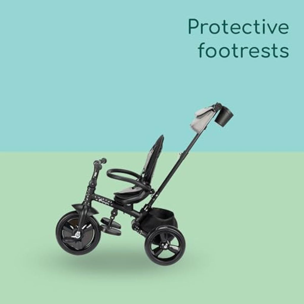Bebeconfort Windy Baby Trike | Reversible Seat & Compact Fold - Grey
