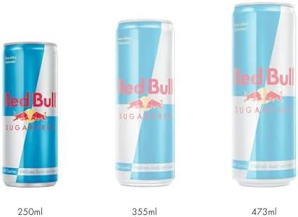 Red Bull Sugar Free Energy Drink – 250ml Cans (Pack of 24 Bulk)