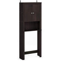 Furinno Wall Mounted Storage Cabinet | Espresso MDF Wood Shelving