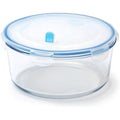 NUTRIUPS 2.8L Large Airtight Glass Food Storage Container | Tempered Glass