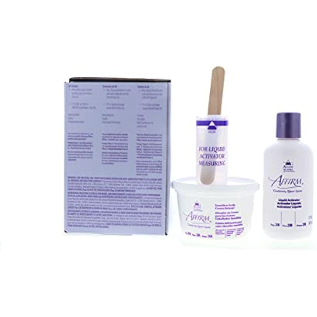Affirm Hair Relaxer Kit – Professional Mild/Normal Strength, 4 Applications