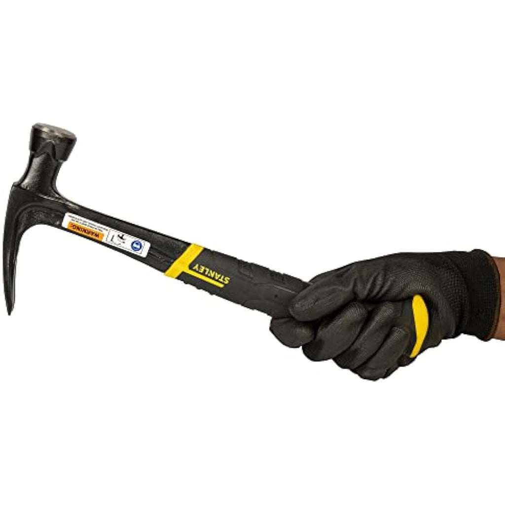 Stanley FatMax AntiVibe All Steel Rip Claw Hammer - 450g (16oz) Black