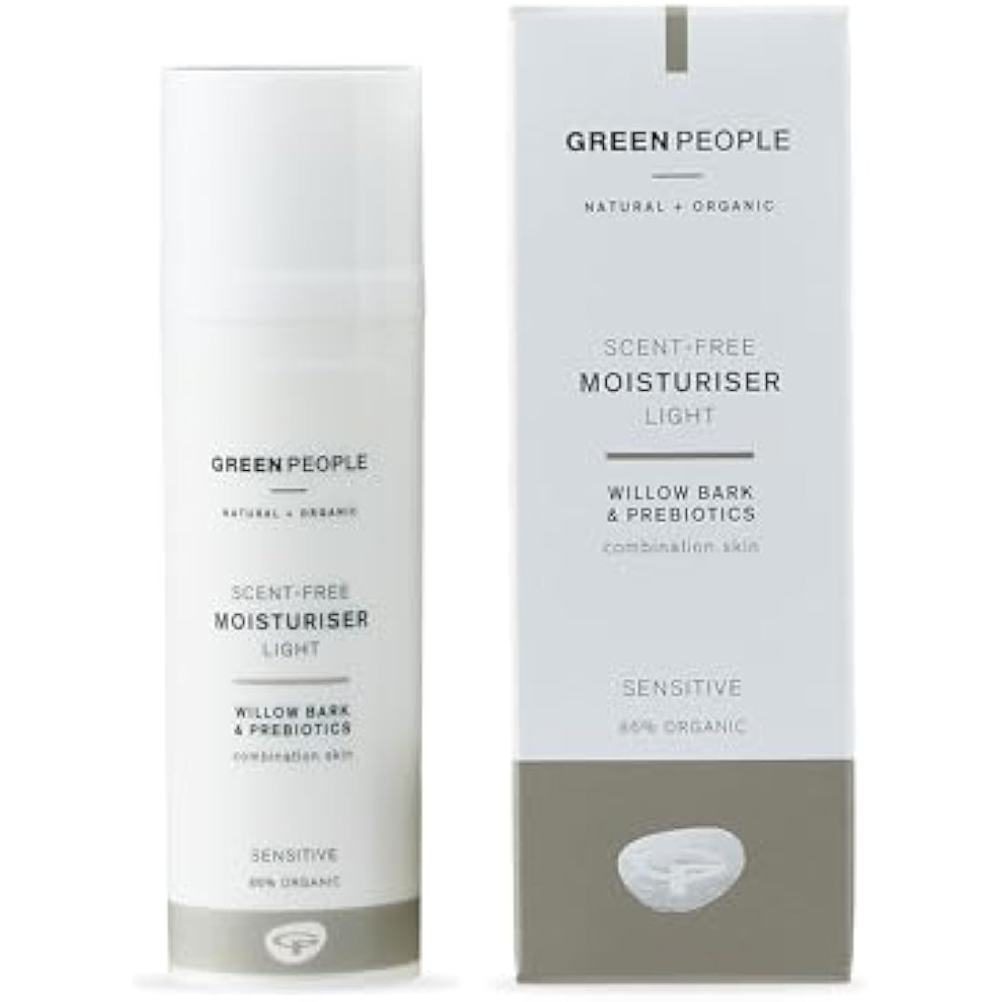 Green People Scent Free Light Organic Moisturiser for Sensitive Skin – 50ml