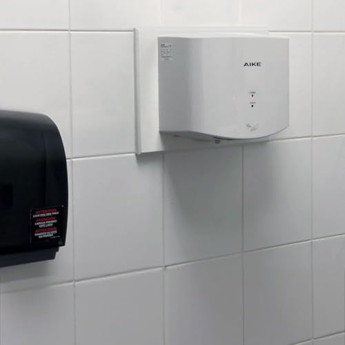 AIKE AK2630S High Speed Automatic Hand Dryer | 1400W White Commercial