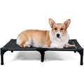 ANWA Elevated Dog Bed – Large Raised Outdoor Pet Cot with Teslin Mesh