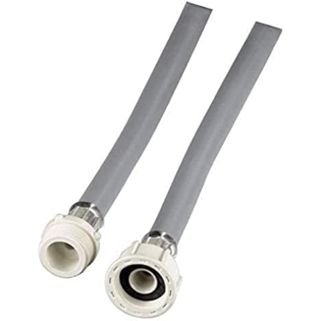 Xavax Cold Water Inlet Hose Extension for Washing Machine - 2.5m Grey