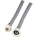 Xavax Cold Water Inlet Hose Extension for Washing Machine - 2.5m Grey