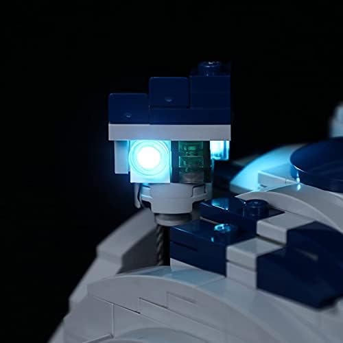 Briksmax LED Lighting Kit for LEGO Star Wars R2-D2 75308 Model