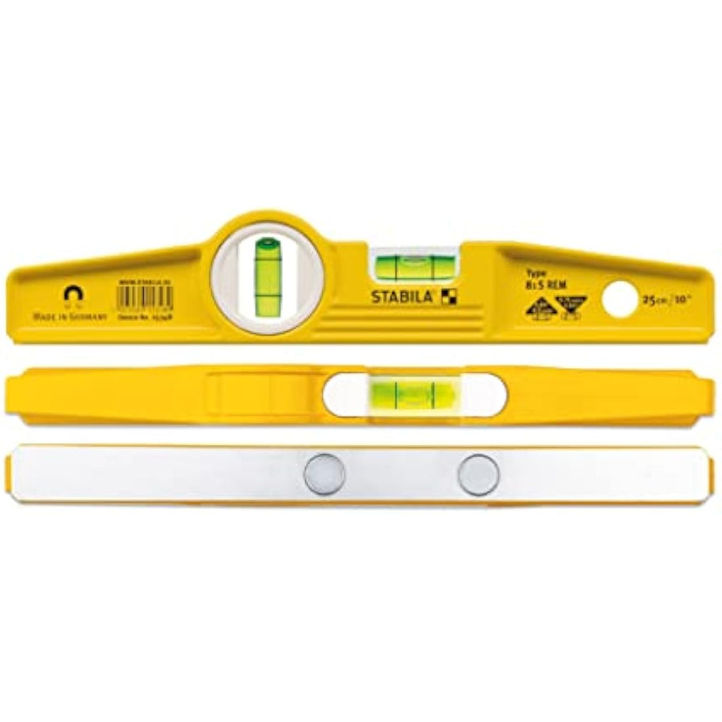 Stabila 81s REM Rare Earth Magnetic Level | Cast Aluminium Spirit Level